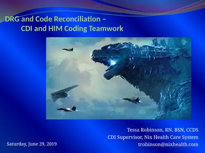 DRG and Code Reconciliation – CDI and HIM Coding