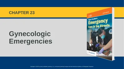 Gynecologic Emergencies CHAPTER 23 Introduction