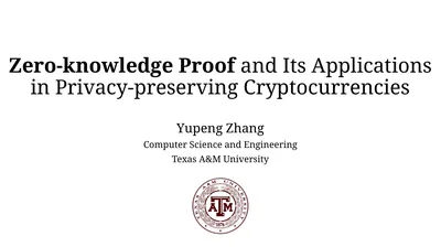 Zero-knowledge Proof and Its Applications in