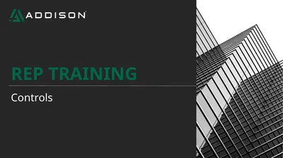 REP TRAINING Controls What We Will Cover Scope
