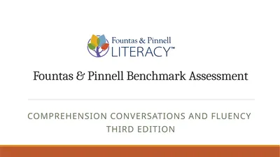 Fountas & Pinnell Benchmark Assessment