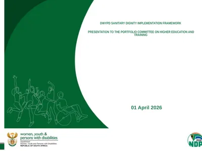 DWYPD SANITARY DIGNITY IMPLEMENTATION FRAMEWORK