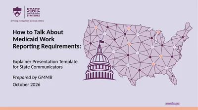 How to Talk About Medicaid Work Reporting