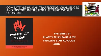 COMBATTING HUMAN TRAFFICKING: CHALLENGES AND