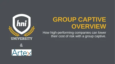 GROUP captive overview How high-performing