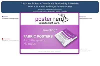 This Scientific Poster Template Is Provided By