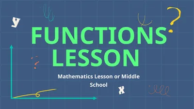 FUNCTIONS LESSON Mathematics Lesson or Middle