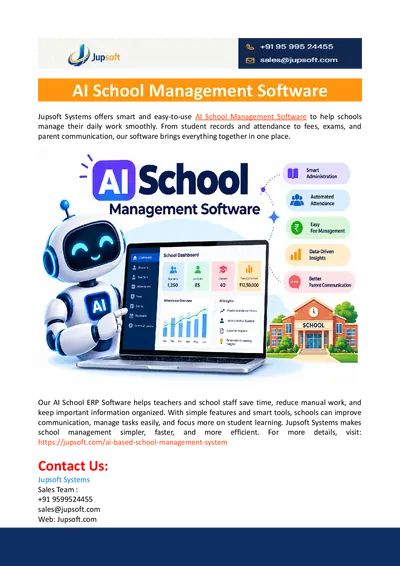 AI School Management Software