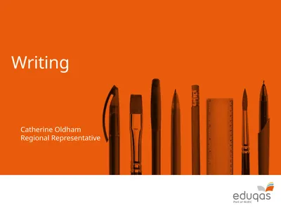 Writing Catherine Oldham Regional Representative