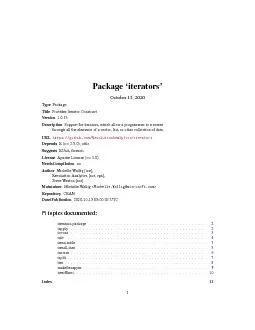 iterators-packageTheIteratorsPackage
