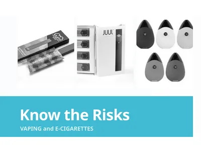 Know the Risks VAPING and E-CIGARETTES After This