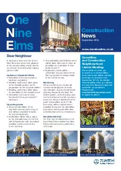 ne ine lms September  It has been a busy summer at One Nine Elms and we are very pleased