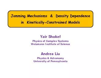 Physics & AstronomyUniversity of PennsylvaniaPhysics of Complex System