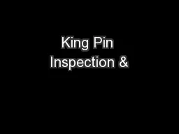 King Pin Inspection &