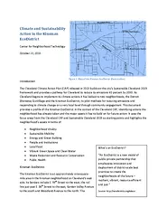 Climate and Sustainability Action in the Kinsman EcoDistrictCenter for