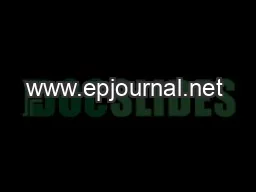 www.epjournal.net – 2007. 5(3): 612-631  Original Article Sex Dif