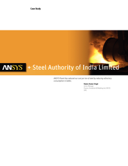 During secondary re�ning, steel production requires the use