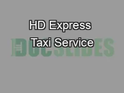 HD Express Taxi Service