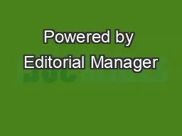 Powered by Editorial Manager