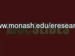 www.monash.edu/eresearch
