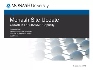 Monash Site Update