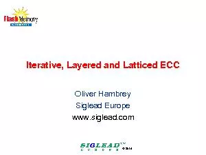 Iterative, Layered and Latticed ECC
