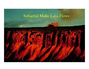 Subaerial Mafic Lava Flows