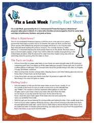 Family Fact Sheet