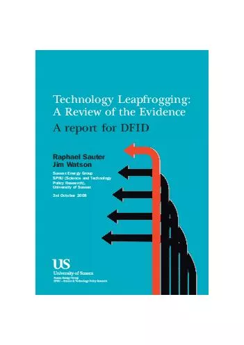 Technology Leapfrogging:A Review of the Evidence