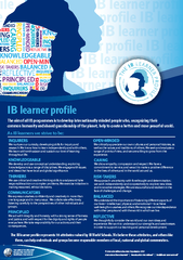 The IB learner prole represents 10 attributes valued by IB World Scho
