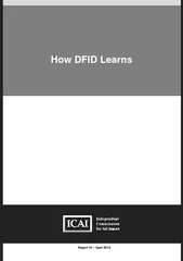How DFID Learns