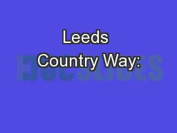 Leeds Country Way: