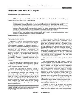The Open Neuropsychopharmacology Journal, , 4, 8-9 1876-5238/11 2011 B