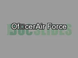 OfcerAir Force