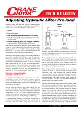 Hydraulic lifters have been the choice of the automotive industry for