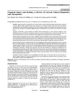 2    The Open Rehabilitation Journal, 2013, Volume 6 Hauser et al. chi