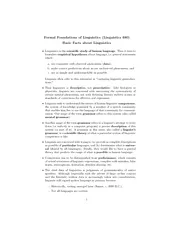 PDF-FormalFoundationsofLinguistics(Linguistics680)BasicFactsaboutLinguisti thumbnail