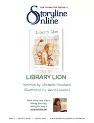 PAGE 1       ACTIVITY GUIDE        LIBRARY LION    