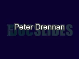 Peter Drennan