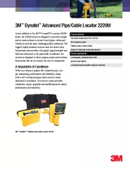 3M™ Dynatel™ Advanced Pipe/Cable Locator 2220M