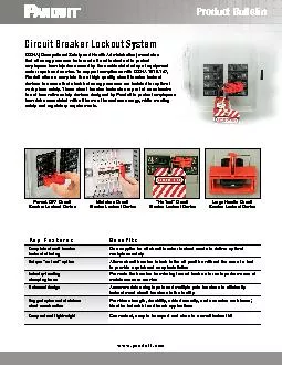 Key FeaturesBenefitsOne supplier for all circuit breaker lockout needs