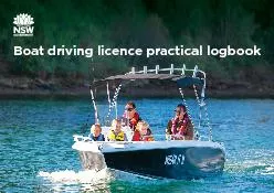 Boating licence practical logbook