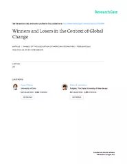 WinnersandLosersintheContextofGlobalChangeKarenL.O