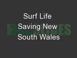 Surf Life Saving New South Wales