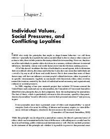Individual Values,