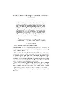 2DAVIDSHERMANquotientC-algebraB(`2)=K(`2).Whennototherwisemodied,Ast