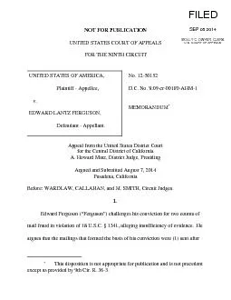 Argued and Submitted August 7, 2014mail fraud in violation of 18 U.S.C