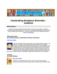 Celebrating Religious Diversity
