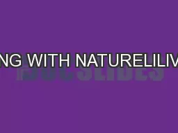 LIVING WITH NATURELILIVING