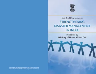 State level Programmes forStrengthening Disaster Management in India
.
